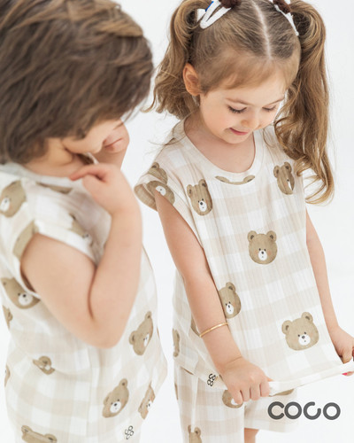 تاپ و شلوارک تدی